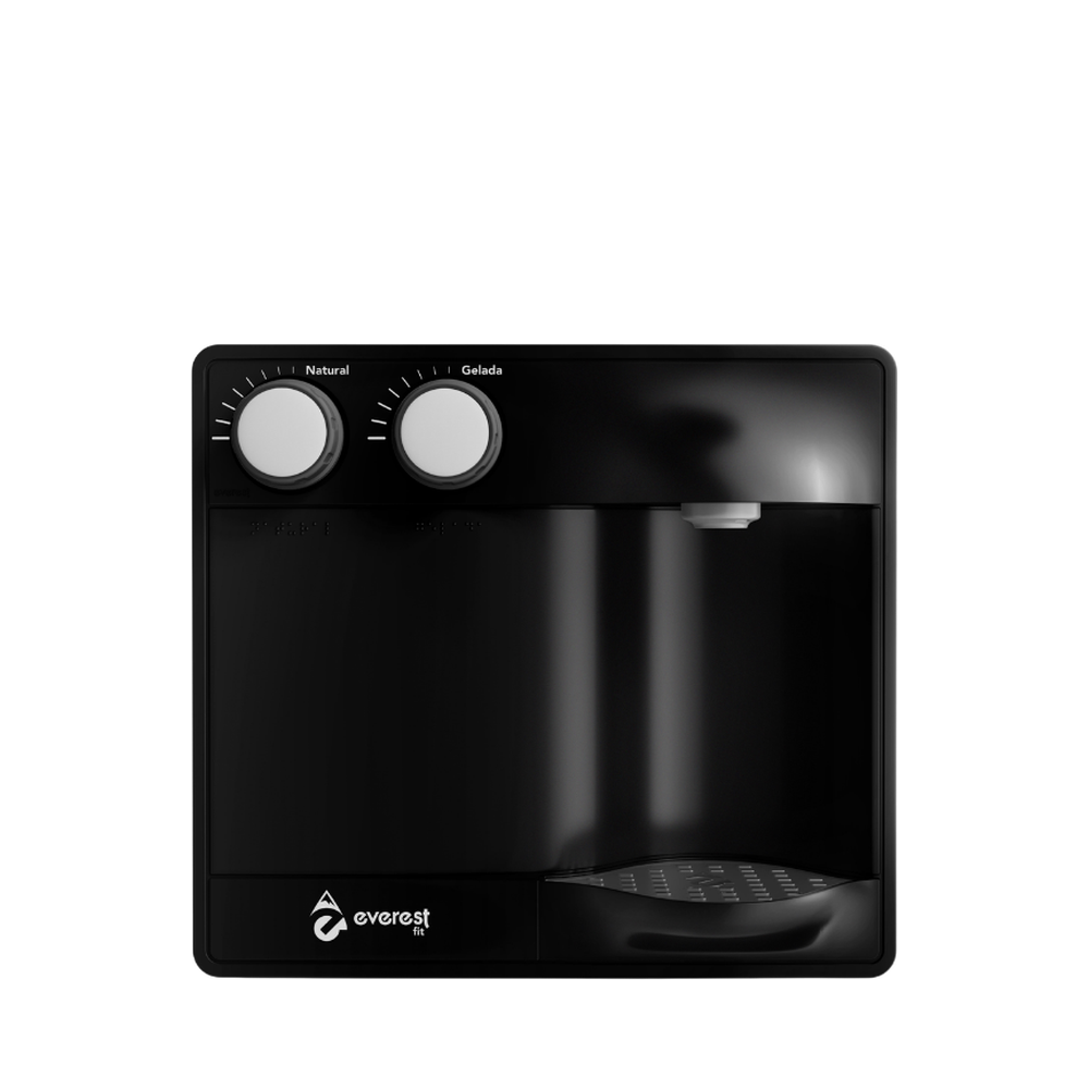 Purificador de Água Everest Fit na cor Preto