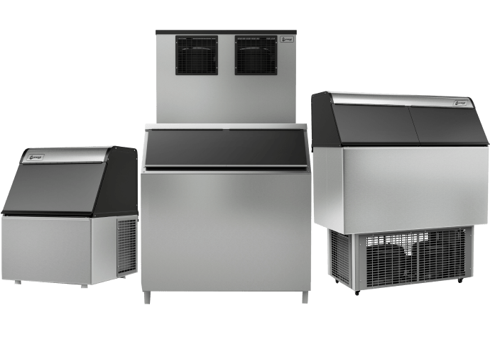 Família de máquinas de gelo Everest não modulares e modulares